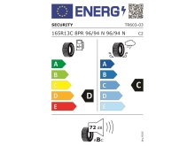 Pneu 165 R13 C 96/94N Security TR603 (710 kg) M+S (2)