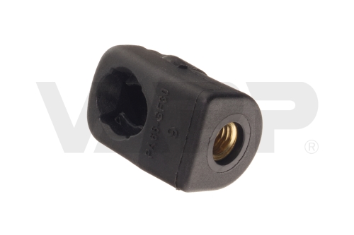 Puzdro guľového kĺbu skosené k plynovej vzpere BM, c=18mm, na závit M6, plast