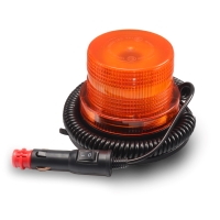 Magnetický LED maják BO, oranžový, krútený kábel, IP 56, 12/24 V (6)