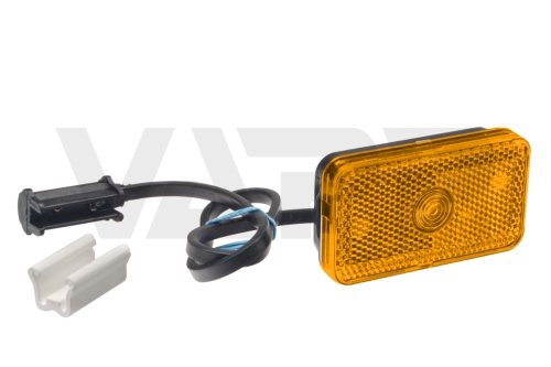 Svietidlo obrysové LED GMAK G17, 12-24V, s odrazkou, QS150
