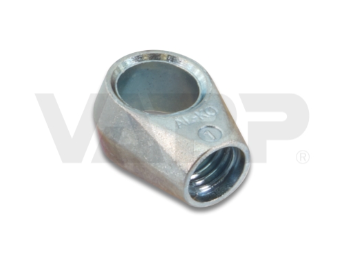 Oko k plynovej vzpere 19x16x12, otvor 12,1 mm, na závit M10