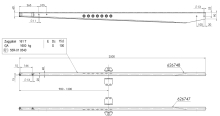 Oje AL-KO 161T 2500 mm (1600 kg) na brzdu 161S (súprava oboch častí) (1)