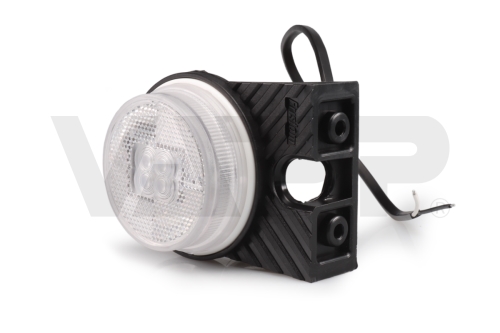 Predné obrysové LED svetlo Fristom FT-060 na držiaku, pravé, 12-36V