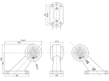 Svietidlo doplnkové obrysové LED WAS W21.7RF 299BC, 12-24V, 108 mm, QS150 (3)