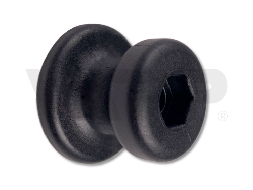 Napínací kolík (čap) k plachte so šesťhranom, plastový, 24x19 mm
