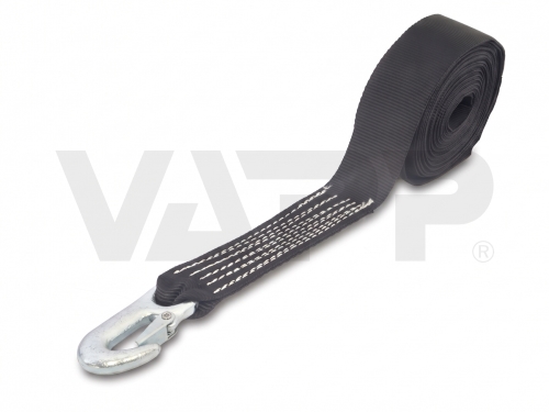 Popruh k navijaku 45 mm/7 m (s hákom, do 850 kg)