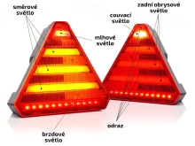 Združené svetlo WAS W243 LED 12-24V, L-BL/BR/KO/ML/CO/RZ IP6K9K (5)