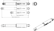 Náprava AL-KO Compact WASSER B 1200-6 (1350 kg) a=1300 mm, c=1750 mm, 2051, 112x5 (1)
