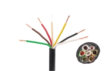 Kábel 6x0,75, čierna/ hnedá/ biela/ červ./ zel./ žltá, metráž Kábel 6x0,75, čierna/ hnedá/ biela/ červ./ zel./ žltá, metráž