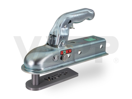 Ťažná spojka KNOTT KQ14-A, 1400 kg, 50x50 mm, H12V12