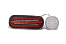 Združené svetlo Fristom FT-320 LED 12-36V, L/P-BL/BR/KO, dynamický blinker, baj5, SS ko (4)
