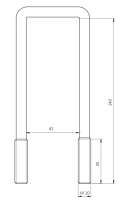 Strmeň M10 140x42 mm (1)