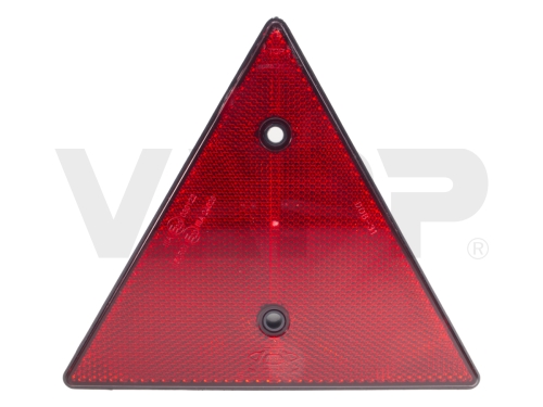 Odrazový trojuholník 158x138 mm s otvormi