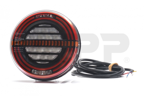 Združené svetlo WAS W193 DD P LED 12-24 V, P-BL/BR/KO/CO/ML, dynamický blinker