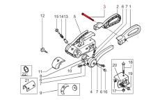 Náhradná skrutka na rukoväť stabilizátora AL-KO AKS 3004 a AKS 3504 (Torx 8x97) (2)