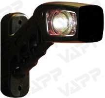 Svietidlo doplnkové obrysové LED WAS W49 242L, 12-24V, 135 mm (1)