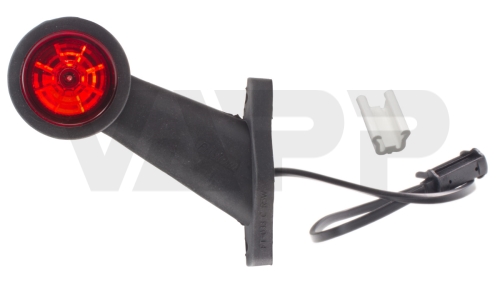 Doplnkové obrysové LED svetlo Fristom FT-009 C, 12 – 36 V, ľavé/pravé 133 mm, QS150