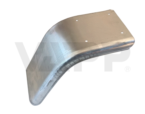 Blatník polovičný plechový š. 220 mm pravý, pozink