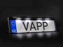 Podložka pod registračnú značku s osvetlením LED Fristom FT-264 (2)