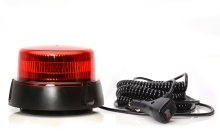 Magnetický LED maják WAS, červený, kábel 7 m, autozástrčka (4)