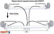 Lanovod brzdový KNOTT závit M8 (1)