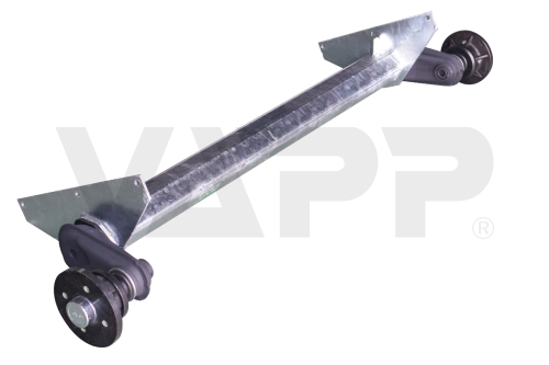 Náprava AL-KO UBR 1200-5 (1300 kg) a=1140 mm, c=1535 mm, 100x4, pätky 115, Sportjacht