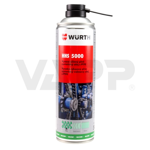Bezpečnostní mazadlo s PTFE HHS 5000 Würth 500ml