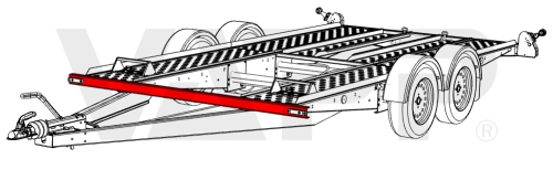 Nárazník predný VAPP PA / PV 2160 mm