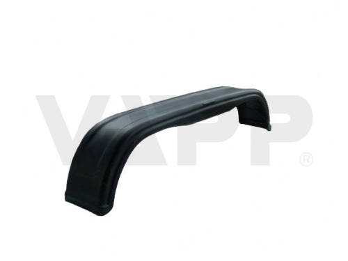 Blatník tandemový plast š240/v345/d1477 mm oblý čierny