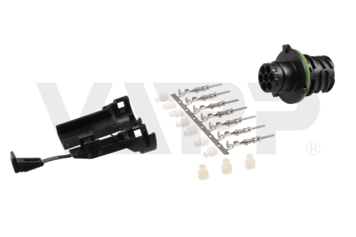 Konektor 7-pólový kruhový AMP pre 1,5mm systém, vidlica (male)