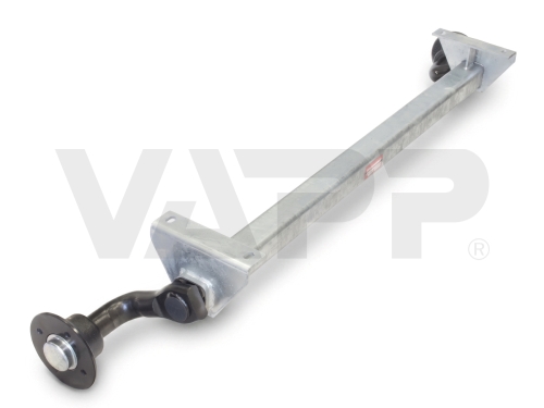 Náprava KNOTT VG 7 (750 kg) b=1150 mm, c=1580 mm, 100x4, pätky 94 (UNI 2/3/5)