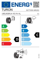 Pneumatika 185/65 R14 93N (650 kg) Turon, TrailerMove 201, M+S (1)
