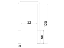 Strmeň M10 120x50 mm (1)