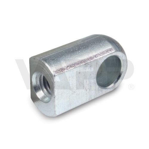 Oko k plynovej vzpere BM, pr. 10,1mm, c=20mm, na závit M8, oceľ