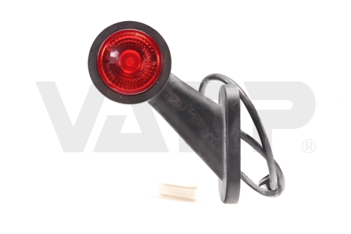 Svietidlo doplnkové obrysové LED WAS W21.7RF 299BC, 12-24V, 108 mm, QS150