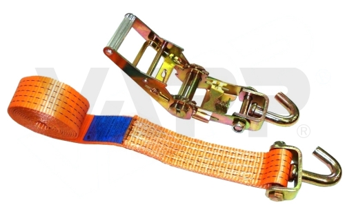 Upínací souprava 50 mm/2,7 m/5 t, jednoduché otočné háky, kr. ráčna 25KN