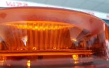 Magnetický LED maják VISIONPRO 12/24V oranžový nízky (1)