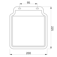 Zásterka DOMAR 225x200 mm (1)
