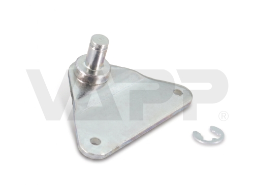 Konzola k plynovej vzpere 55x30 mm, valcový čap pr. 8 mm, oceľ
