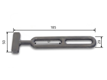 Napínacia guma "T" k plachte 190 mm (2)