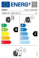 Pneumatika 185 R14 C 104/102N (900 kg) Mastertrail 3G M+S (1)