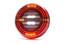 Združené svetlo WAS W193 DD P LED 12-24 V, P-BL/BR/KO/CO/ML, dynamický blinker (2)