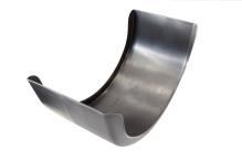 Blatník plast na dvojmontáž š365/v370/d700 mm DOMAR čierny (1)