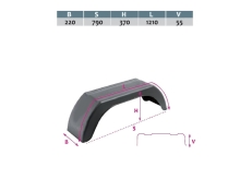Blatník plast 14''/220 mm DOMAR čierny lomený (1)