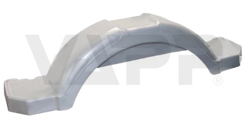 Blatník plastový KNOTT 14''/275 mm s nášľapmi