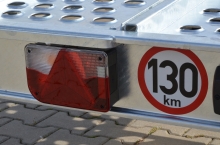 Obmedzenie rýchlosti 30 km retroreflexné pr. 150 mm (na prívesy) (1)