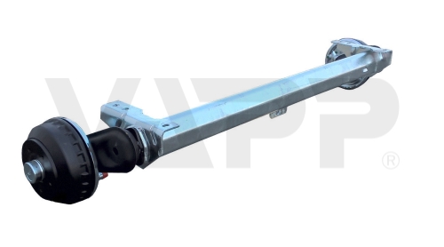 Náprava AL-KO Compact WASSER B 1200-6 (1350 kg) a=1200 mm, c=1650 mm, 2051, 112x5