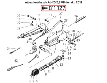 Tlmič nájazdovej brzdy AL-KO 2,8 VB 3500 kg (do 10/2011) (1)
