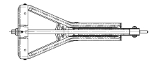 Oporná noha AL-KO Stabilform, odľahčená (1000 kg) (4)