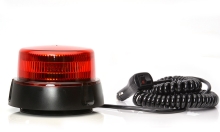 Magnetický LED maják WAS, červený, kábel 3 m, autozástrčka (1)